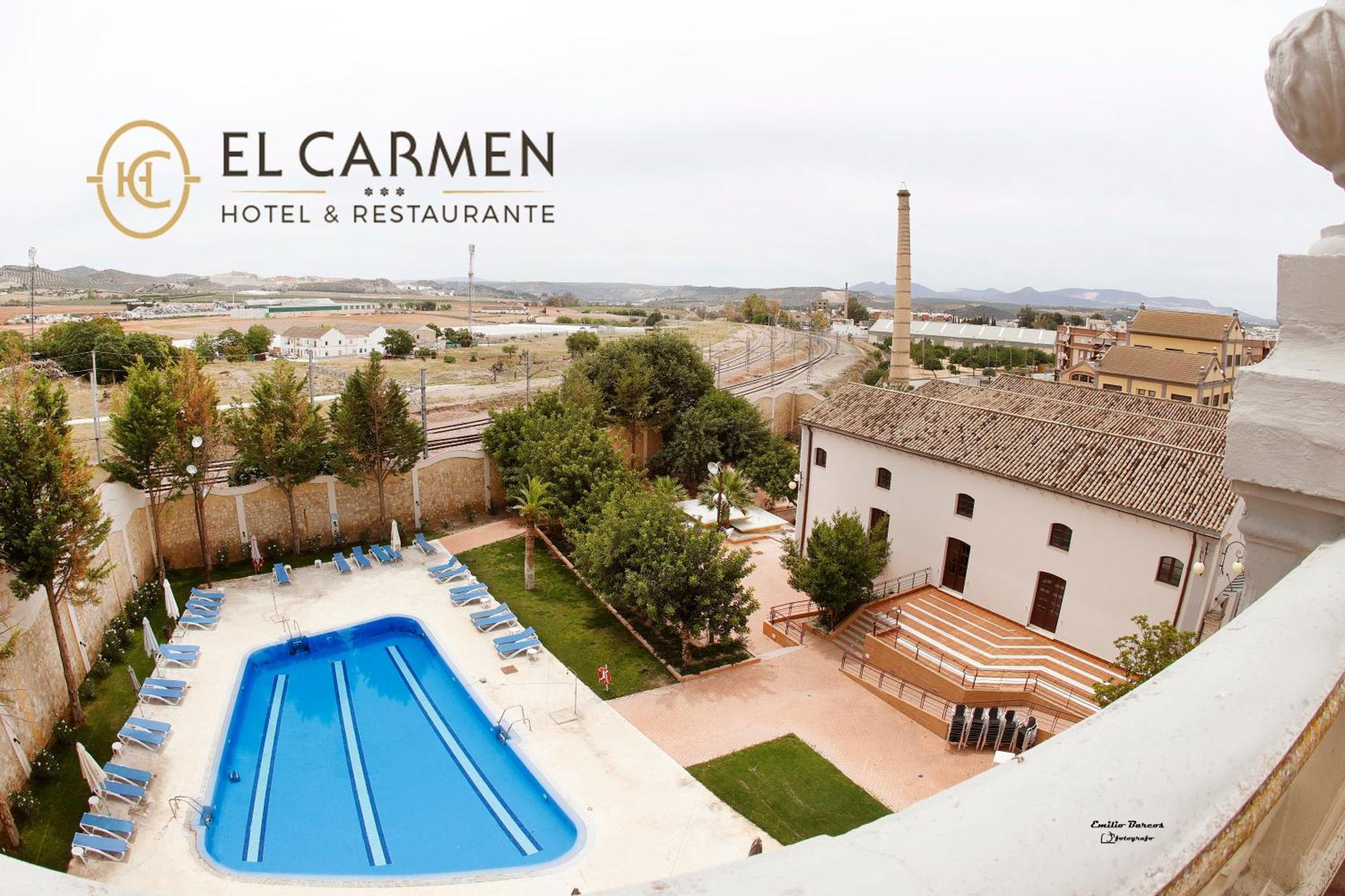 Hotel El Carmen Puente Genil Exteriér fotografie